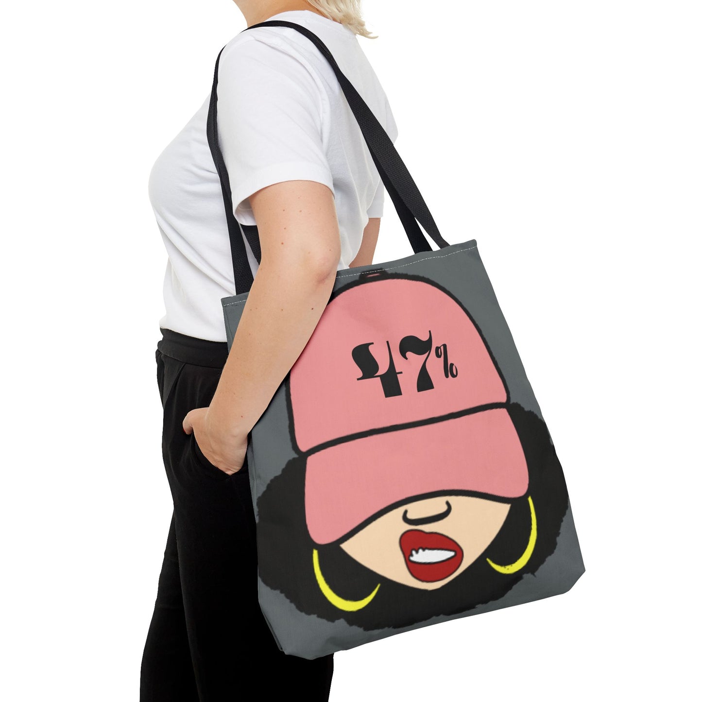 47% White Women" Tote Bag – A Statement of Power & Influence