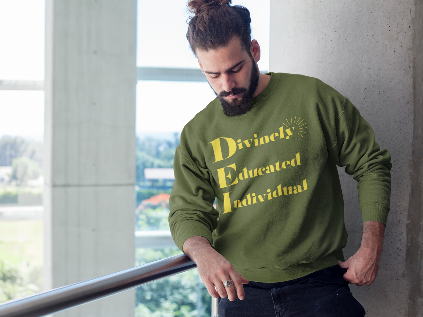 "Defend DEI" Statement Unisex Sweatshirt– Stand Up for Diversity, Equity, and Inclusion