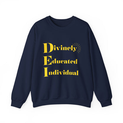 "Defend DEI" Statement Unisex Sweatshirt– Stand Up for Diversity, Equity, and Inclusion