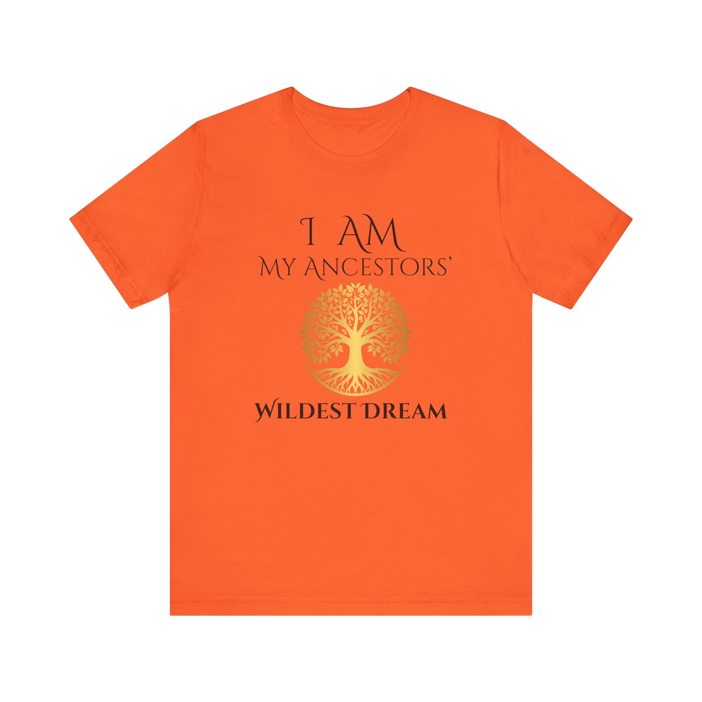 I Am My Ancestors' Wildest Dream T-Shirt black/gold