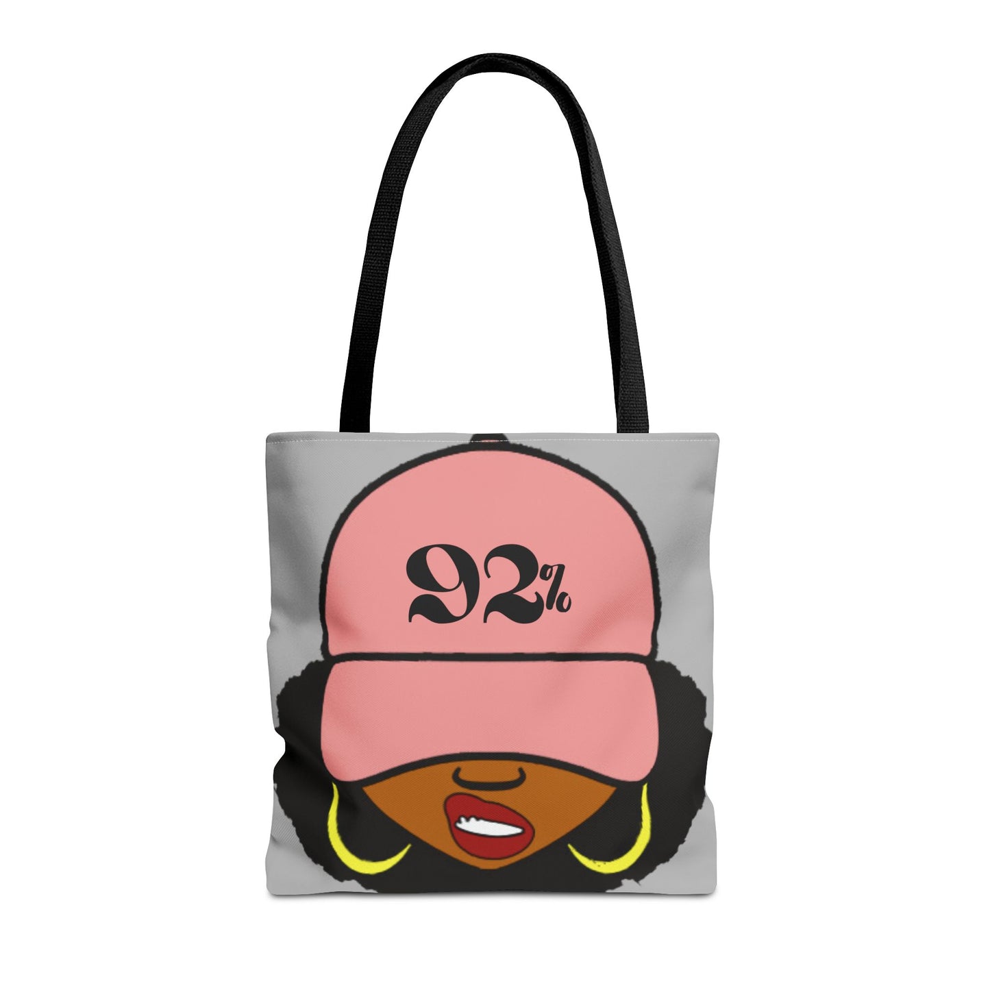 "92% Black Women" Tote Bag – A Statement of Strength, Power & Influence