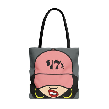 47% White Women" Tote Bag – A Statement of Power & Influence