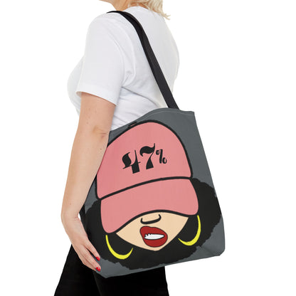 47% White Women" Tote Bag – A Statement of Power & Influence