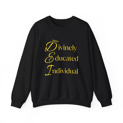 "Defend DEI" halo Statement Unisex Sweatshirt– Stand Up for Diversity, Equity, and Inclusion