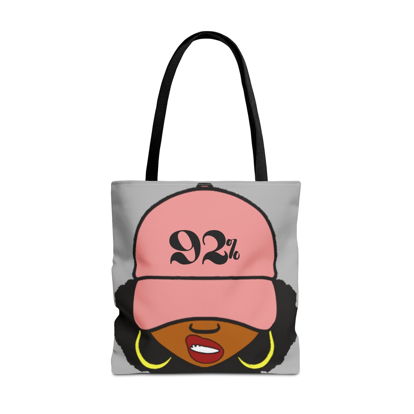 "92% Black Women" Tote Bag – A Statement of Strength, Power & Influence