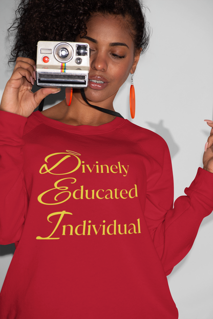 "Defend DEI" halo Statement Unisex Sweatshirt– Stand Up for Diversity, Equity, and Inclusion